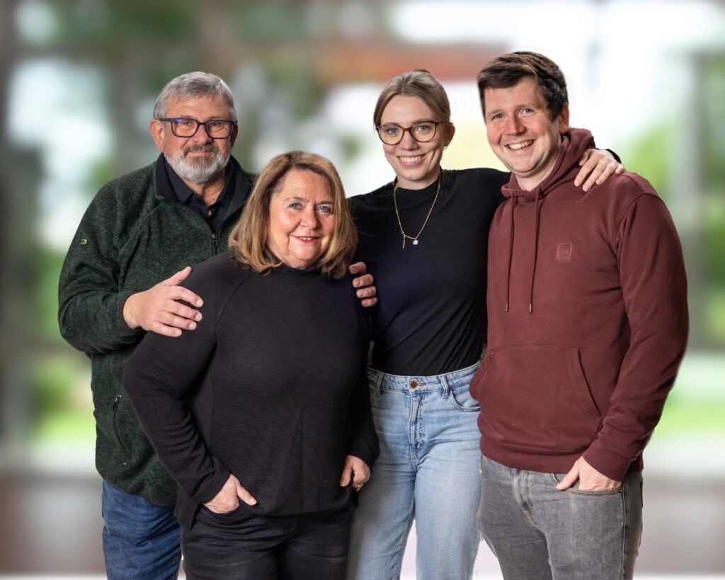 Die Familie Baasner, Inhaberfamilie von Baasner Garten- und Landschaftsbau