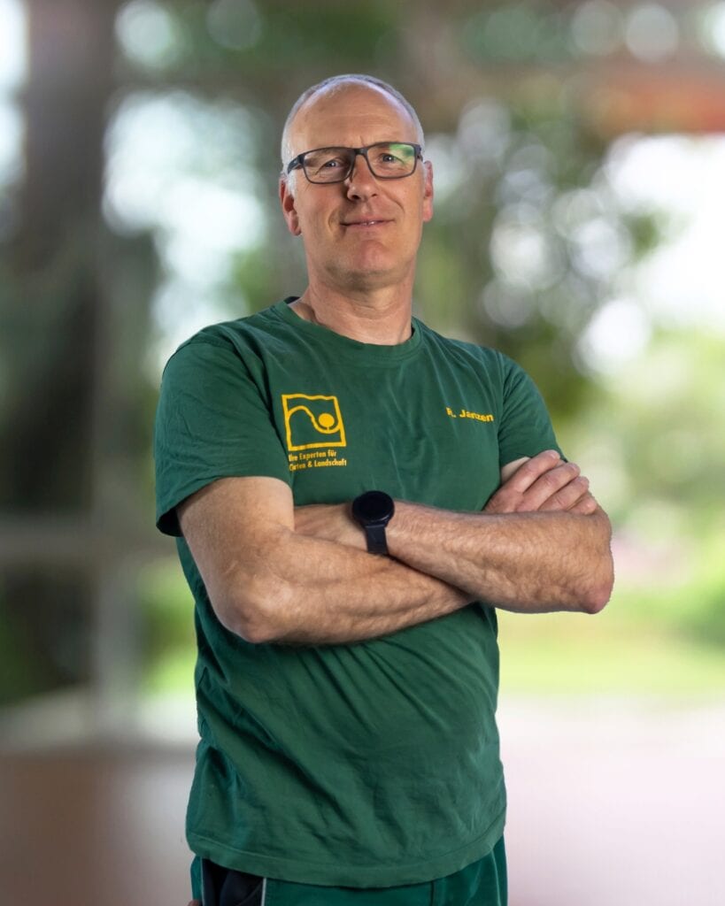 Ralf Janzen, Meister im Garten- und Landschaftsbau